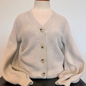 Current Air Button-Up Cardigan